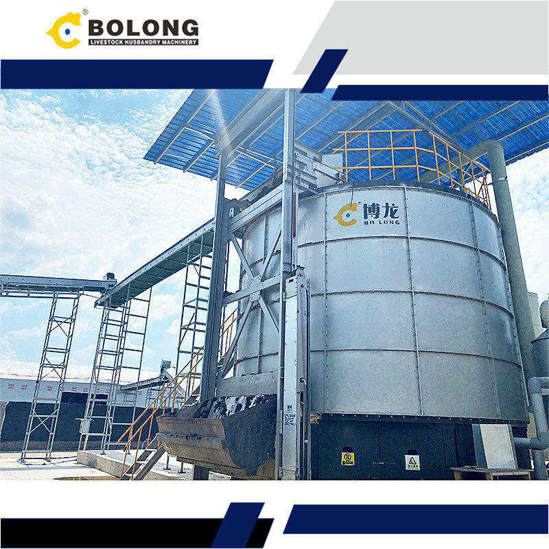 3 Steps solve farm odor: Commercial composting machine